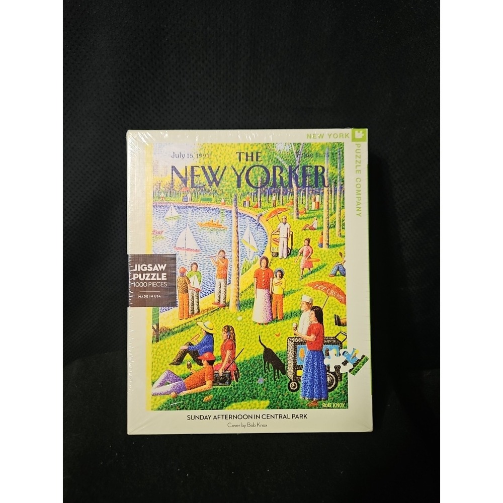 New Yorker Cover Puzzle 1000 Pc July 15. 1991 Factory Sealed
